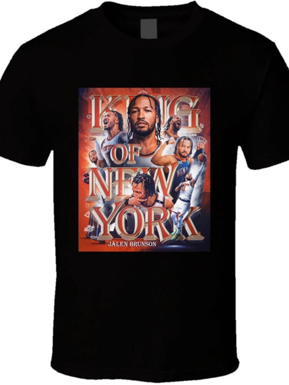 Jalen Brunson Karl Anthony Towns Josh Hart NY Knicks Graphic T Shirt